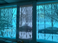 Пленка самоклеющаяся на окно, зеркальная солнцезащитная пленка Blue 15 - комплект на двухстворчатое окно #1, Шафкат Я.