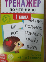 Детские книги, Буква-Ленд , "Учимся читать", читаем по слогам, набор 6 штук | Сачкова Евгения Камилевна #4, Шелганова Марина