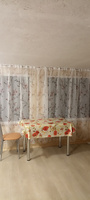 Curtain & Textile Тюль высота 180 см, ширина 300 см, крепление - Лента, Белый, темно-розовый #33, Светлана К.