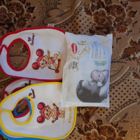 TOBBY Слюнявчики для новорожденных набор 7 шт, нагрудник для кормления детей девочек и мальчиков #34, Елена Ф.