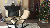 KEMPINGROUP Кресло-качалка Кресло-качалка, 60х132х94 см #45, Анастасия 