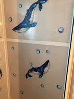 Наклейки на стену в ванную комнату STICKEREON "Подводный мир" с морскими обитателями #7, Алена К.