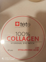 TETe Cosmeceutical Гидрогелевые патчи для глаз с гиалуроновой кислотой и коллагеном Collagen Hydrogel Eye Patch 60 шт. #5, Ольга В.