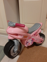 Каталка-мотоцикл "МХ" розовая/ Каталка детская для отталкивания/ Беговел "Полесье" #30, Регина М.