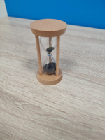 Песочные часы DRAKON IRG в деревянном корпусе /часы из песка /часики песочные черные /песочное время #3, Светлана Р.