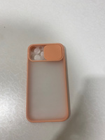 Чехол для iPhone 11 PRO накладка силиконовая полупрозрачная с шторкой для защиты камеры #4, Карина К.