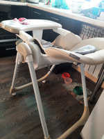 Детский складной стульчик для кормления Rant basic Mango RH304 от 6 месяцев, Beige #84, Лида Д.