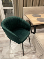 Комплект стульев Версаль для кухни зеленый, стулья кухонные 2 штуки #94, Руслан С.