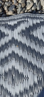 Коврик туристический складной плетеный для пикника, для гальки моющийся TAKE&GO 150х210 геометрический 006 /компактный двусторонний пляжный / влагостойкий #6, Ирина Ц.