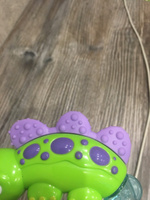 Погремушка для новорожденного Smart Baby "Крокодильчик" с прорезывателем для зубов, погремушка прорезыватель, грызунок, развивающая игрушка для малышей, детская #57, Людмила М.