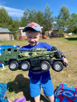 Игрушечная военная машинка тягач с танком, Нордпласт, боевая машина, военная техника, игрушки для мальчиков #49, Наталья М.