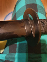 Сувенирное оружие "Катана на подставке", чёрные ножны, 78 см #9, Николай Б.