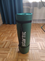 Коврик для йоги и фитнеса Starfit FM-301, NBR, 183x61x1,2 см, изумрудный #28, Солнцев Владимирв Владимирович