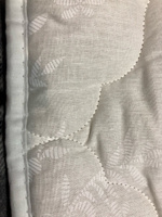 Одеяло 1.5 спальное Лён ткань 100% хлопок Реноме 140х205 см всесезонное #24, Елена Р.