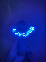 Вентилятор для сушки ресниц Barbara c LED ( синий ) / Мини-вентилятор с подсветкой Барбара #1, Наталья М.