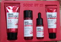 Some By Mi Стартовый набор миниатюр для восстановления с муцином улитки Snail Truecica Miracle Repair Starter Kit #4, Екатерина Ш.