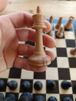 Шахматы деревянные утяжелённые из бука Гроссмейстер №5 венге, размер доски 37х37 см, гроссмейстерские с утяжеленными фигурами, настольная игра, подарок мужчине мужу папе, парню, сыну #80, Никита Г.