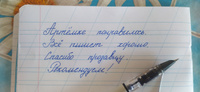 Набор перьевых ручек из 2 шт. с картриджами (6 шт), серая и голубая / Перо для каллиграфии с синими чернилами / Перьевая ручка для каллиграфии, прописи для школы и офиса #54, Елена К.