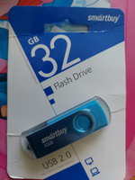 USB флеш накопитель 32 Gb SmartBuy Twist Blue (SB032GB2TWB) #37, Наталья К.