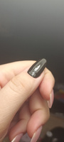 EMI Гель-краска для ногтей Черный тюльпан, черная, для дизайна ногтей и маникюра, 5 мл #122, Дарья Б.
