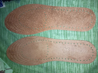 Стельки кожаные натуральная кожа и латекс, многоразмерные, размер 39-46 #8, Олег С.