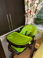 Стул для кормления детский Nuovita Futuro Senso Nero 2в1, шезлонг, складной, растущий стульчик для ребенка, от 6 месяцев до 3 лет, до 15 кг, Зеленый. #31, Каверин Александр