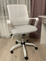 Кресло компьютерное офисное, игровое, геймерское белое HW01WH #50, Юлия В.