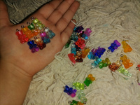 Набор для создания украшений мармеладные мишки для девочек , для создание браслетов, шармы для ребенка #30, Амина А.