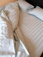 Комплект постельного белья Domiqo Евро сатин, простынь на резинке 180х200 #130, Евгения К.