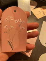 Бирки "Ботаника" мини-открытки 5х9 см, 21 шт. #176, Анна Т.