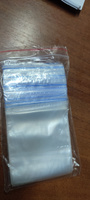 Прозрачный упаковочный пакет с застежкой zip lock, набор фасовочных грипперов для упаковки, 7х10см, 2000 шт. #23, Ольга Г.