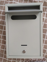 Ящик почтовый металлический, уличный, индивидуальный с замком цвет светло серый #40, Aleksandr M.