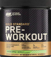 Предтренировочный комплекс Optimum Nutrition Gold Standard Pre-Workout 300 гр Зелёное яблоко #8, Дмитрий Ф.