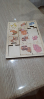 Развивающая деревянная игра пазл для малышей "Мама и малыш" (Развивающие пазлы для маленьких) Десятое королевство #122, ПД УДАЛЕНЫ