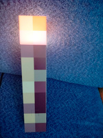 Детский ночник майнкрафт, светильник факел minecraft, 4 цвета беспроводной крепление на стену #41, Олеся Д.