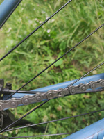 Цепь велосипедная 7 / 8 (21-24) скоростей 1/2"х3/32" 112 звеньев, соединительный пин 7,4мм, TRIX коричневая цепь для велосипеда #8, Ольга Х.