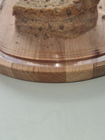 Хлебница с крышкой, 27х18,5х10 см, с деревянной подставкой #2, Анна Ж.