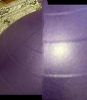 Мяч для фитнеса , ONLYTOP, диаметр - 75 см, 1000 г, антивзрыв, цвет фиолетовый #14, Зулейха К.