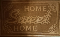 Коврик придверный Vortex Comfort "Home Sweet Home", 45 х 75 см #12, Светлана С.
