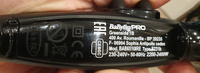 BaByliss PRO Фен для волос BAB6510IR 2400 Вт, скоростей 2, кол-во насадок 2, черный #8, Александр Педаш