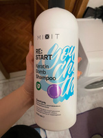 MIXIT Шампунь для волос восстанавливающий 1000мл с кератином. Профессиональный очищающий и увлажняющий уход Restart #106, Сабина Э.