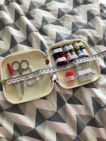 Дорожный швейный набор Техмакс (набор для шитья и рукоделия в мягком органайзере) #8, Лилия М.