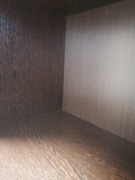 Самоклеящаяся пленка для мебели дерево венге (1м х 1м). Темно-коричневая #46, Елена