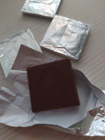 Мини-плитки по 5 гр. из шоколадной глазури в серебряной фольге, 500 шт. (2,5 кг) #8, Кристина М.