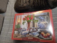 Пазлы для взрослых, 1500 элементов, деталей Castorland Натюрморт с тюльпанами #45, Юлия М.