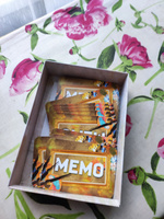 Развивающая настольная игра "Мемо. Мировые шедевры", найди пару, тренируем память, 50 карточек с изображением известных картин #9, Светлана Ж.
