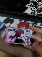 Наклейка на банковскую карту Хонкай Стар Рейл Кафка, без выреза под номер карты Honkai Star Rail Kafka #35, Юлия А.