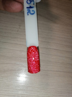 Гель лак для ногтей ADRICOCO Little Pixie красный светоотражающий с блестками №12, 8 мл #116, Татьяна А.