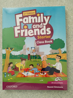 Комплект Family and Friends Starter (2nd edition) Class Book + Workbook + CD | Simmons #7, Елена А.