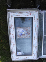 Пластиковое окно ПВХ высота 1100 мм х ширина 600 мм. поворотно-откидное, энергосберегающий стеклопакет, белое #1, Олег Х.